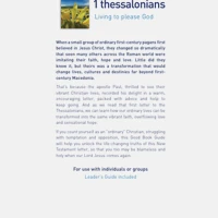 1 Thessalonians: Living to please God