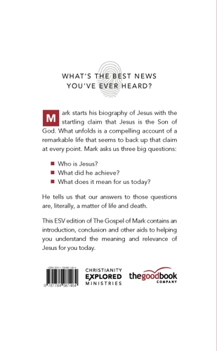 CE: Mark's Gospel (ESV)