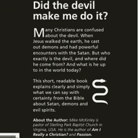 Did the devil make me do it?