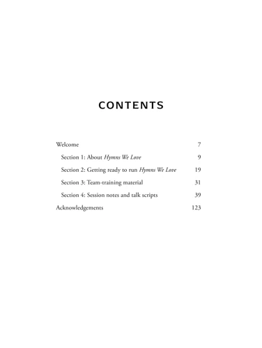 Hymns We Love Leader's Guide