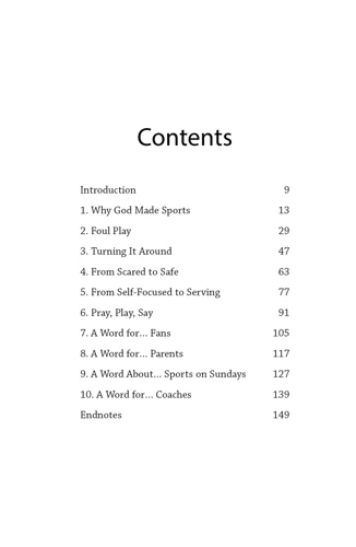 Spiritual Game Plan