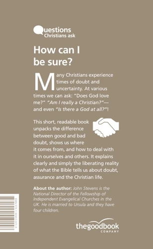 How can I be sure? (ebook)