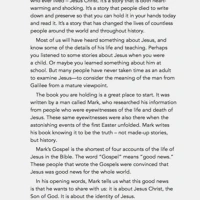 CE: Mark's Gospel (ESV)