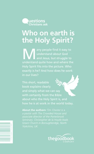 Who on earth is the Holy Spirit?