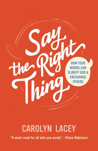 Say the Right Thing (ebook)