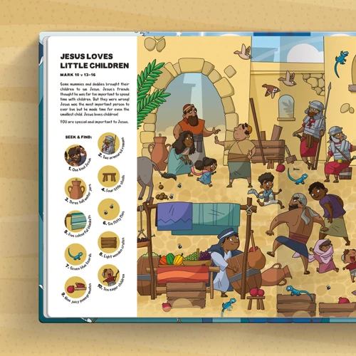 Seek and Find: New Testament Bible Stories