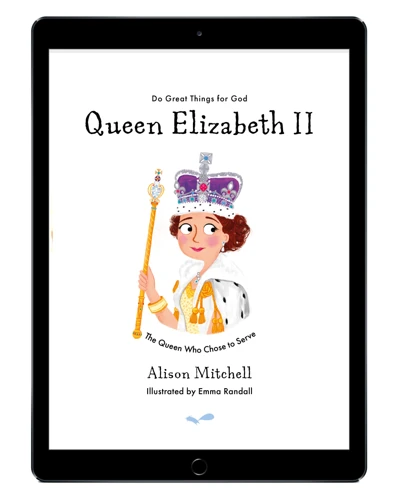 Download the full-size illustrations - Queen Elizabeth II
