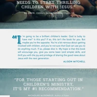 Starting out in Children's Ministry