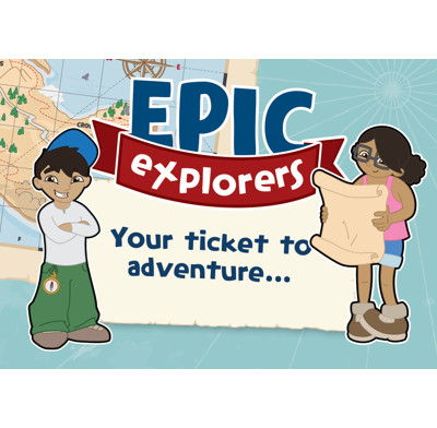 Epic Explorers Invitations (Pack of 50)