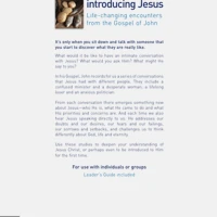John: Introducing Jesus