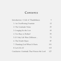 Growing in Gratitude