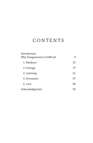 The Art of Disagreeing