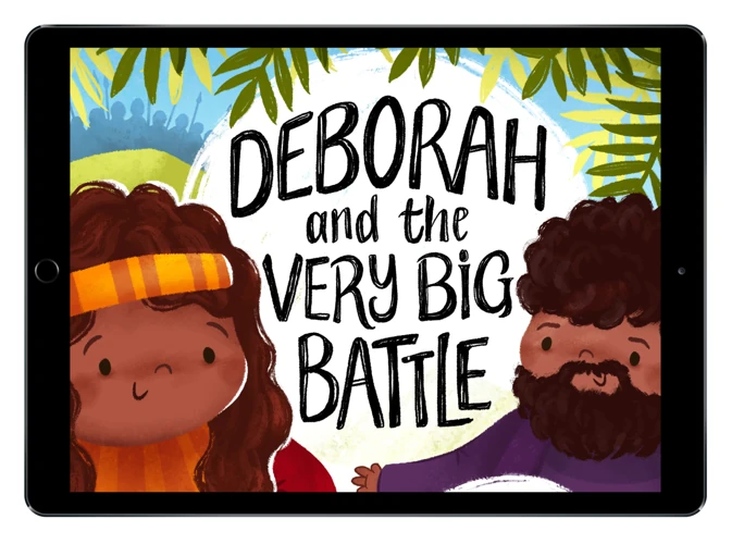 Download the full-size illustrations - Deborah and the Very Big Battle