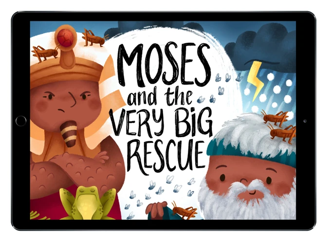 Download the full-size illustrations - Moses and the Very Big Rescue