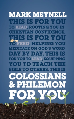 Colossians & Philemon For You (ebook)