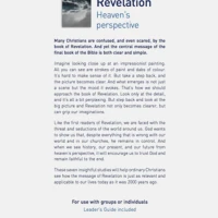 Revelation: Heaven's perspective
