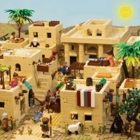 The Christmas Story Brick by Brick