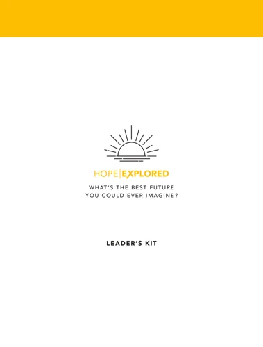 Hope Explored Leader's Kit (ebook)