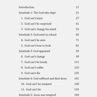 12 Things God Can't Do