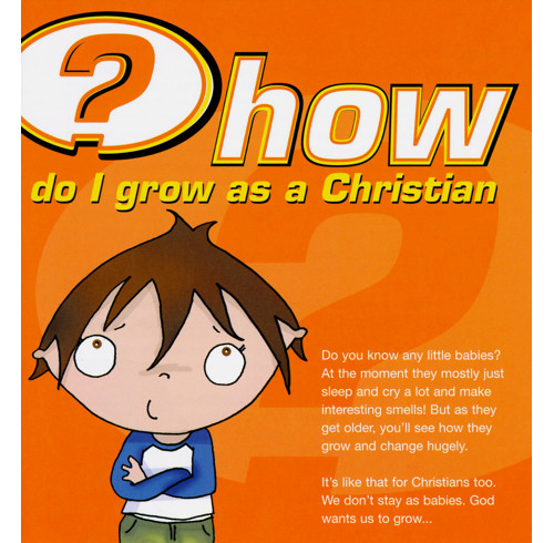 How do I grow as a Christian? (Pack of 25)