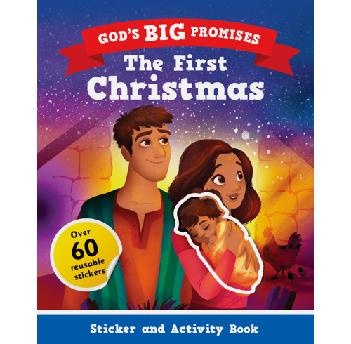 God's Big Promises Christmas Sticker and Activity Book