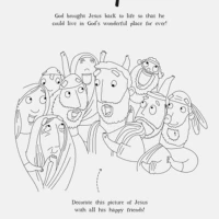 The Garden, the Curtain & the Cross Coloring & Activity Book