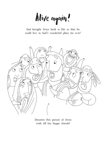 The Garden, the Curtain & the Cross Coloring & Activity Book