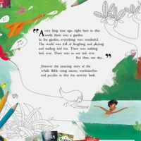 The Garden, the Curtain & the Cross Coloring & Activity Book