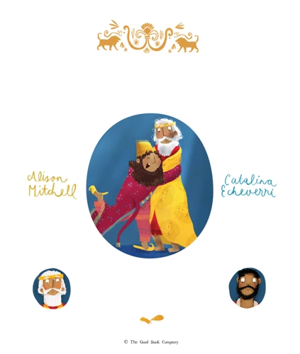 Download the full-size illustrations - Jesus and the Lions' Den