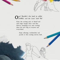 Jesus & the Lions' Den Coloring and Activity Book
