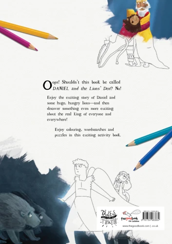 Jesus & the Lions' Den Coloring and Activity Book