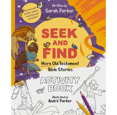 Seek and Find: More Old Testament Bible Stories Activity Book