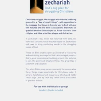 Zechariah: God's Big Plan for struggling Christians (ebook)