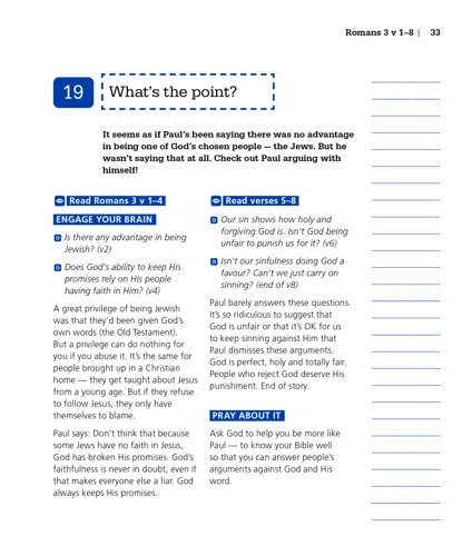 Engage 365: Get to Know God's People