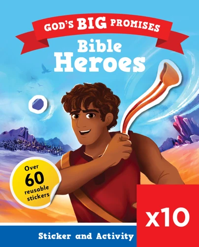 God's Big Promises: Bible Heroes Sticker and Activity Book (10 Pack)