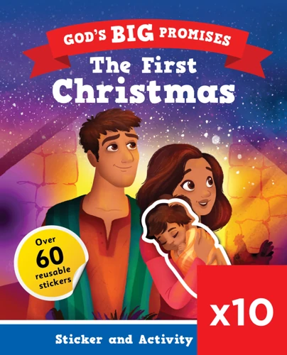 God's Big Promises: Christmas Sticker and Activity Book (10 Pack)