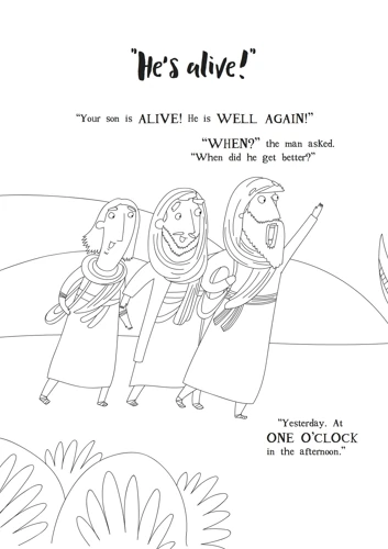 The One O'Clock Miracle Coloring & Activity Book
