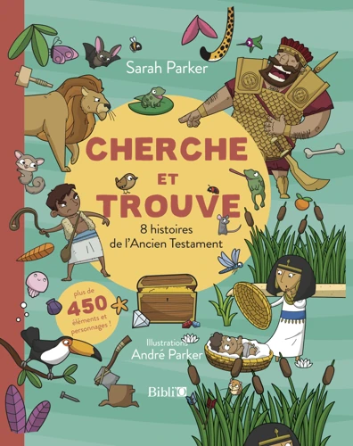 Seek and Find: Old Testament Bible Stories (French)
