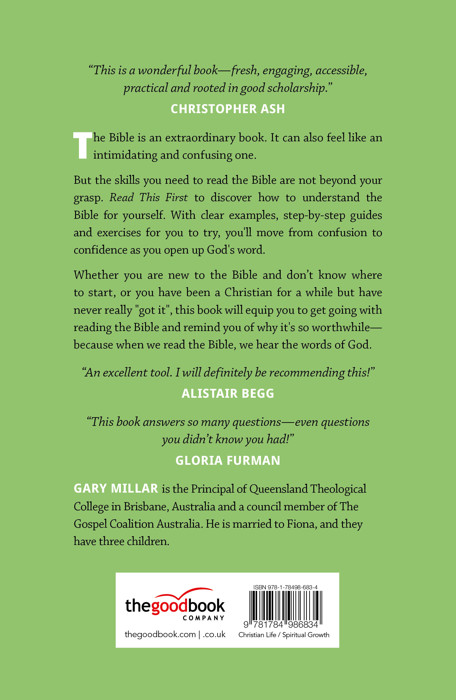 Rad This First Read This First - Gary Millar | The Good Book Company