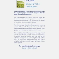 Church: Enjoying God's Masterpiece
