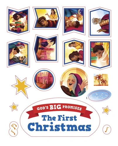 God's Big Promises: Christmas Sticker and Activity Book