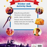 God's Big Promises: Christmas Sticker and Activity Book