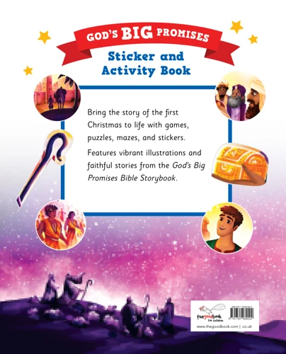 God's Big Promises: Christmas Sticker and Activity Book