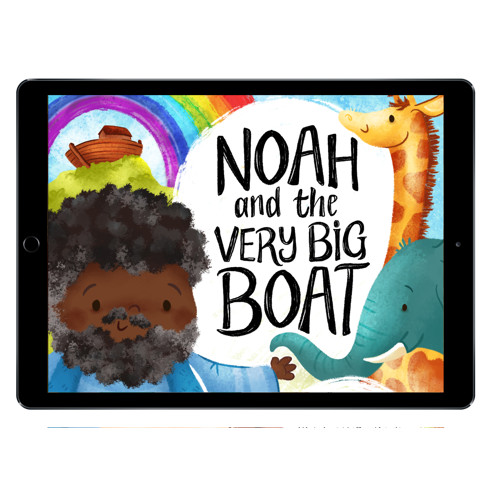 Download the full-size illustrations - Noah and the Very Big Boat