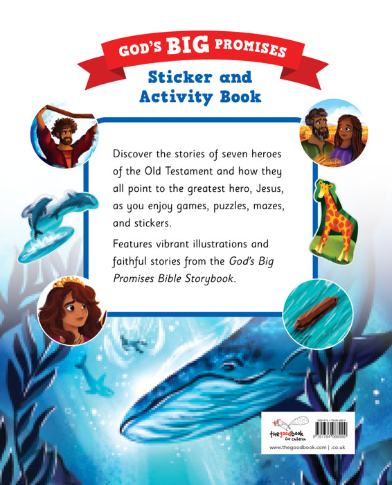 God's Big Promises Bible Heroes Sticker and Activity Book [Book]