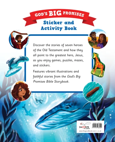 God's Big Promises: Bible Heroes Sticker and Activity Book