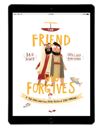 Download the full size illustrations - The Friend who Forgives