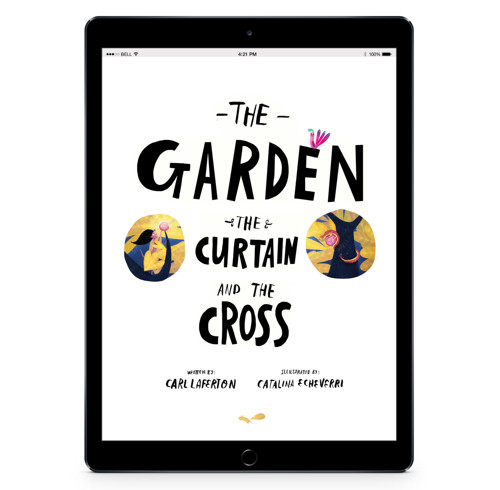 Download the full-size illustrations - The Garden, the Curtain and the Cross