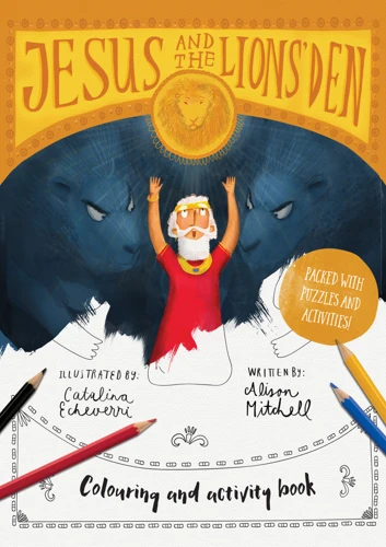 Jesus & the Lions' Den Colouring and Activity Book