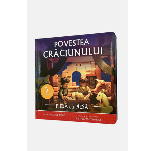 The Christmas Story Brick by Brick (Romanian edition)